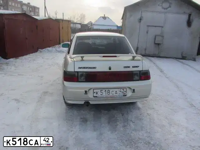 Фото автомобиля LADA 2110, 2007 — госномер А069КА142. Цвет: СЕРЕБРИСТО-БЕЖЕВЫЙ