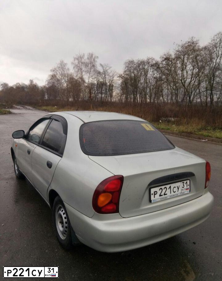 Фото автомобиля ЗАЗ ШАНС TF698K, 2010 — госномер Х760ТХ31. Цвет: СЕРО-ЗОЛОТИСТЫЙ