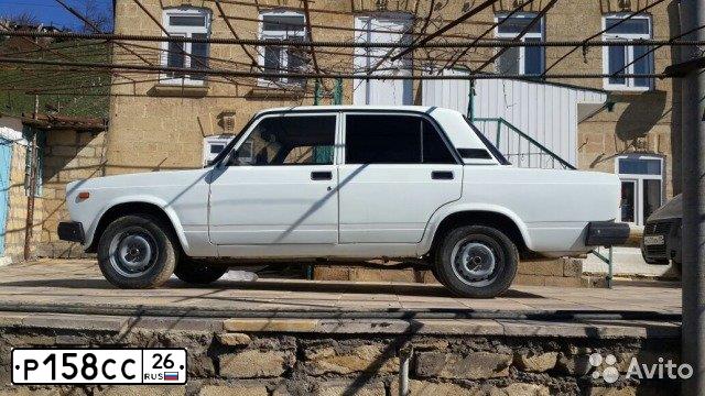 Фото автомобиля LADA 2107, 2010 — госномер У899КЕ05. Цвет: БЕЛЫЙ