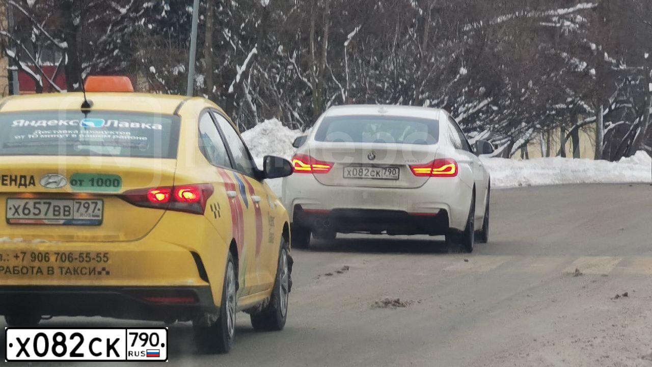 Фото автомобиля BMW 430I, 2018 — госномер Т268МР73. Цвет: Белый