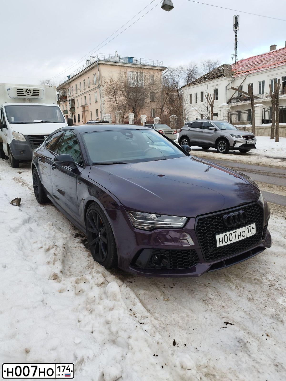 Фото автомобиля AUDI A3, 2005 — госномер К512УА174. Цвет: Красный