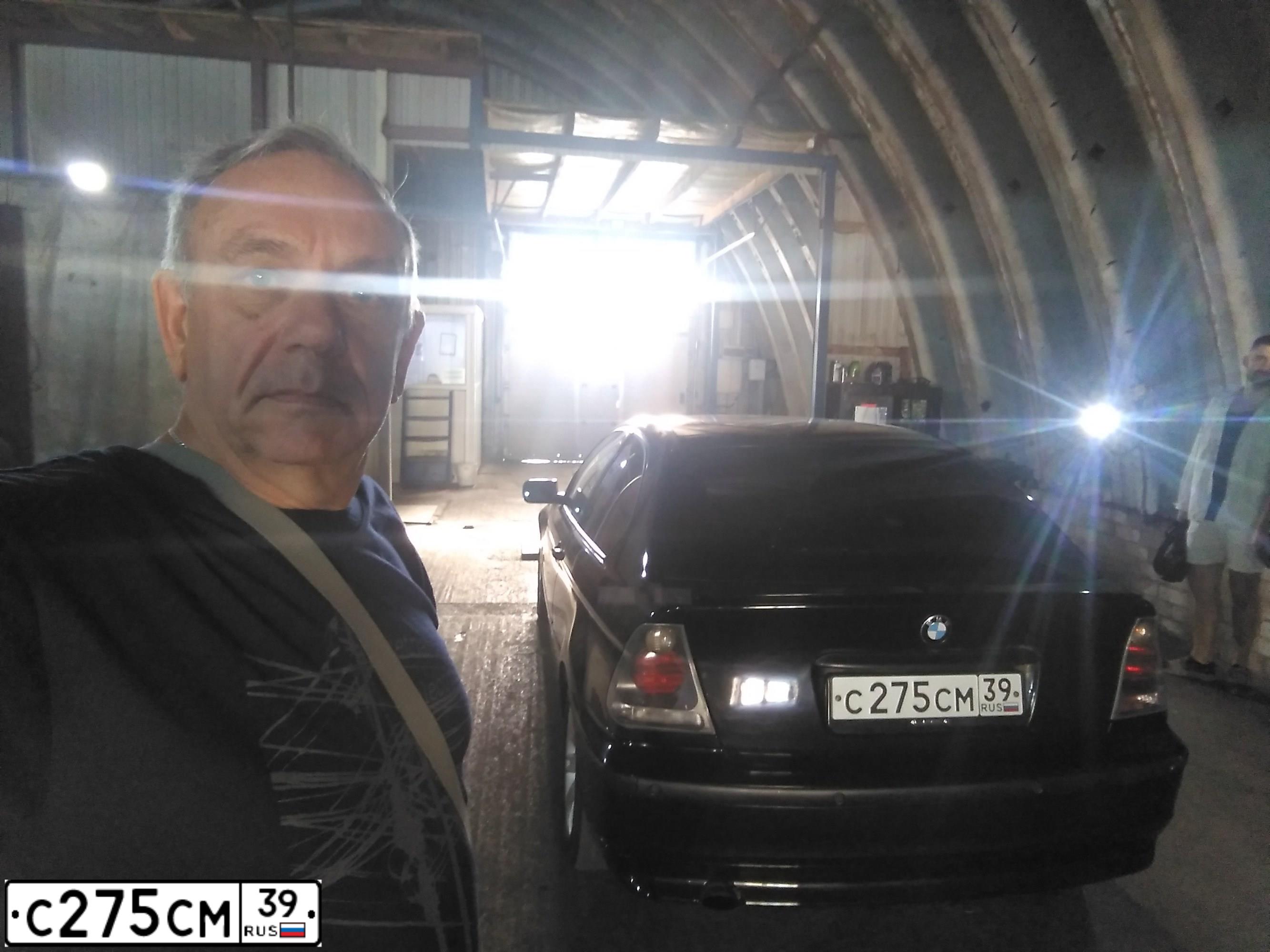 Фото автомобиля BMW SERIE 3, 2002 — госномер С275СМ39. Цвет: ЧЕРНЫЙ
