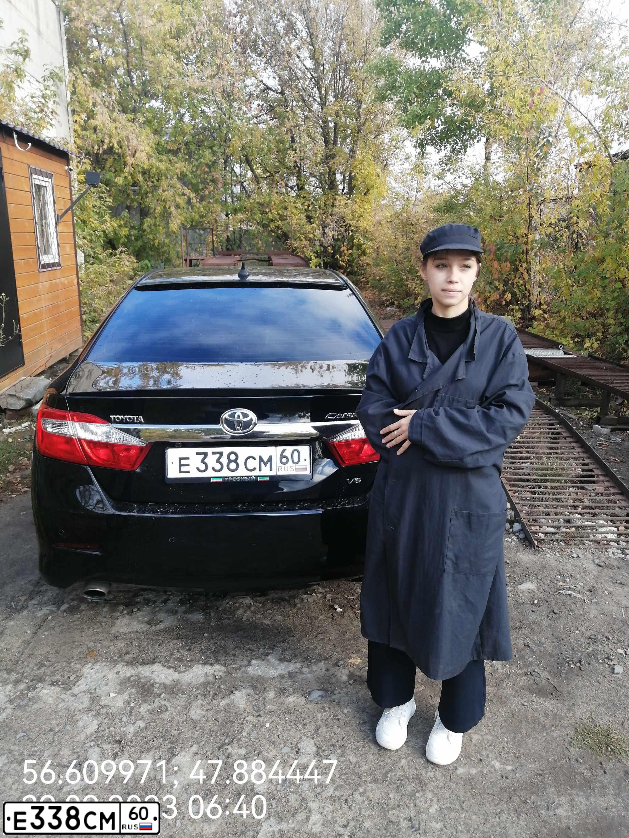 Фото автомобиля TOYOTA CAMRY, 2012 — госномер Р164РВ12. Цвет: ЧЕРНЫЙ МЕТАЛЛИК