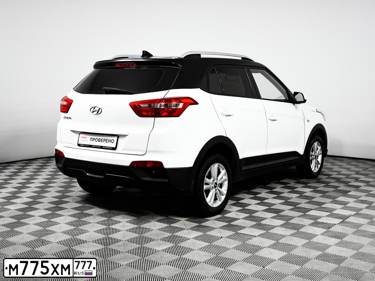 Фото автомобиля HYUNDAI CRETA, 2017 — госномер Е805ЕУ977. Цвет: МНОГОЦВЕТНЫЙ