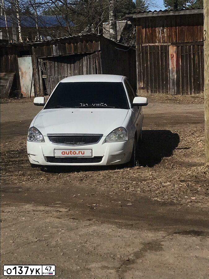 Фото автомобиля LADA 2170 PRIORA, 2009 — госномер С221НА05. Цвет: Белый