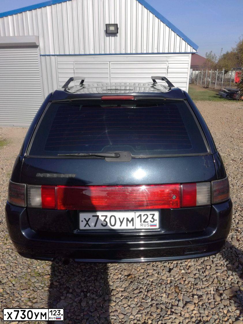 Фото автомобиля LADA 2111, 2007 — госномер Х730УМ123. Цвет: ГРАФИТОВЫЙ МЕТАЛЛИК