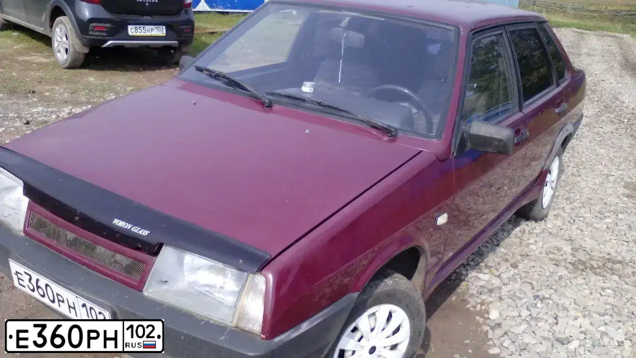 Фото автомобиля LADA 2109 SAMARA, 2000 — госномер Е245ХН702. Цвет: ТЕМНО-БОРДОВЫЙ
