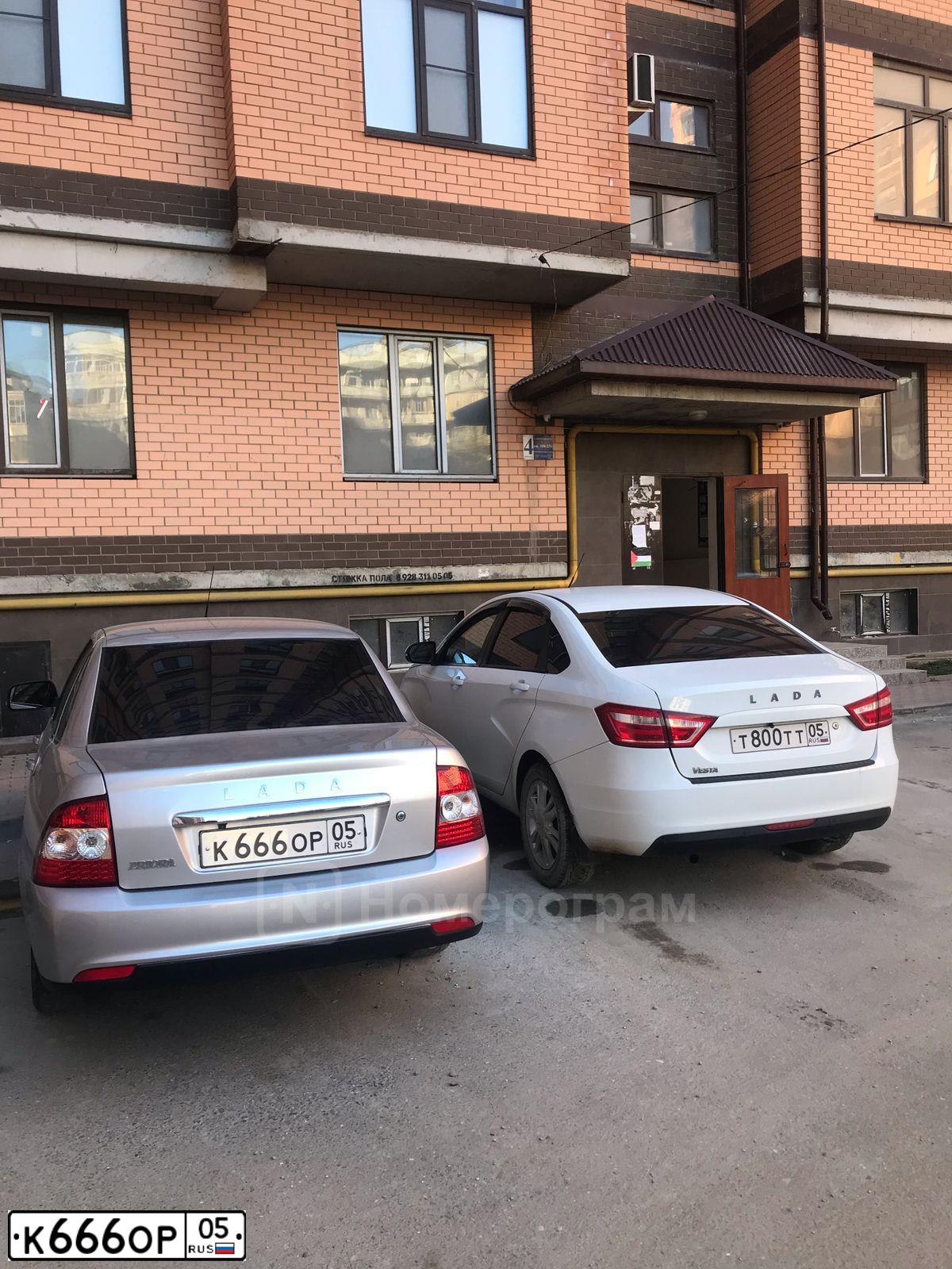 Фото автомобиля TAGAZ ACCENT, 2009 — госномер К666ОР05. Цвет: ЧЕРНЫЙ