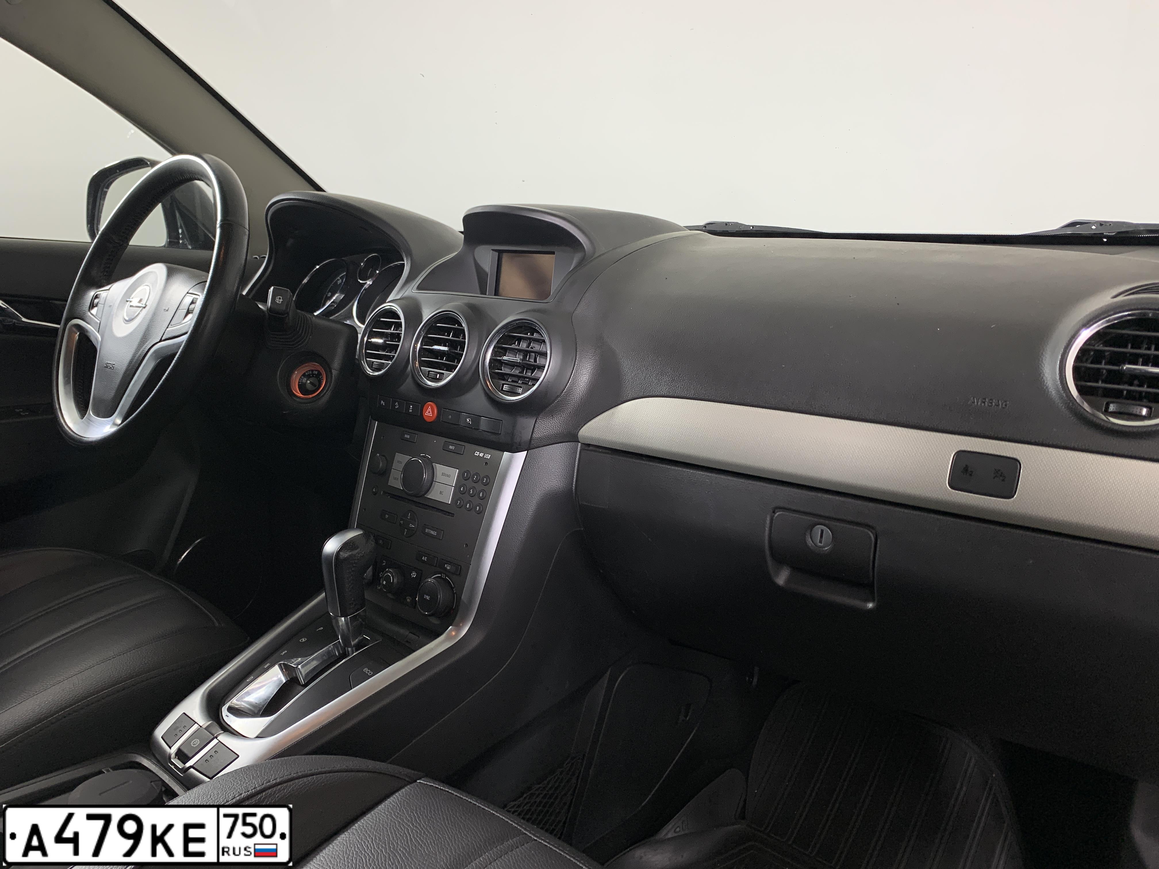 Фото автомобиля OPEL ANTARA, 2014 — госномер А479КЕ750. Цвет: ЧЕРНЫЙ