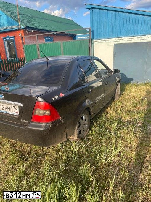 Фото автомобиля GEELY CK, 2007 — госномер У274КТ123. Цвет: ЧЕРНЫЙ