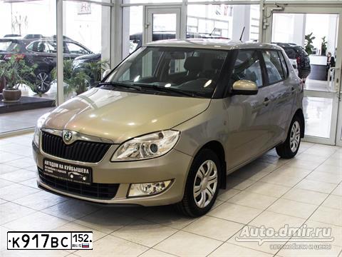 Фото автомобиля SKODA FABIA, 2012 — госномер С397СО152. Цвет: БЕЖЕВЫЙ