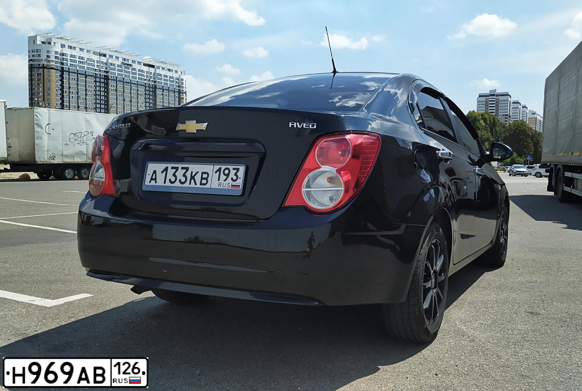 Фото автомобиля TAGAZ ELANTRA XD, 2008 — госномер Н969АВ126. Цвет: ЧЕРНЫЙ