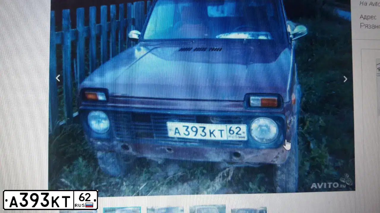 Фото автомобиля ВАЗ 21213, 1980 — госномер О961ТР62. Цвет: КРАСНЫЙ