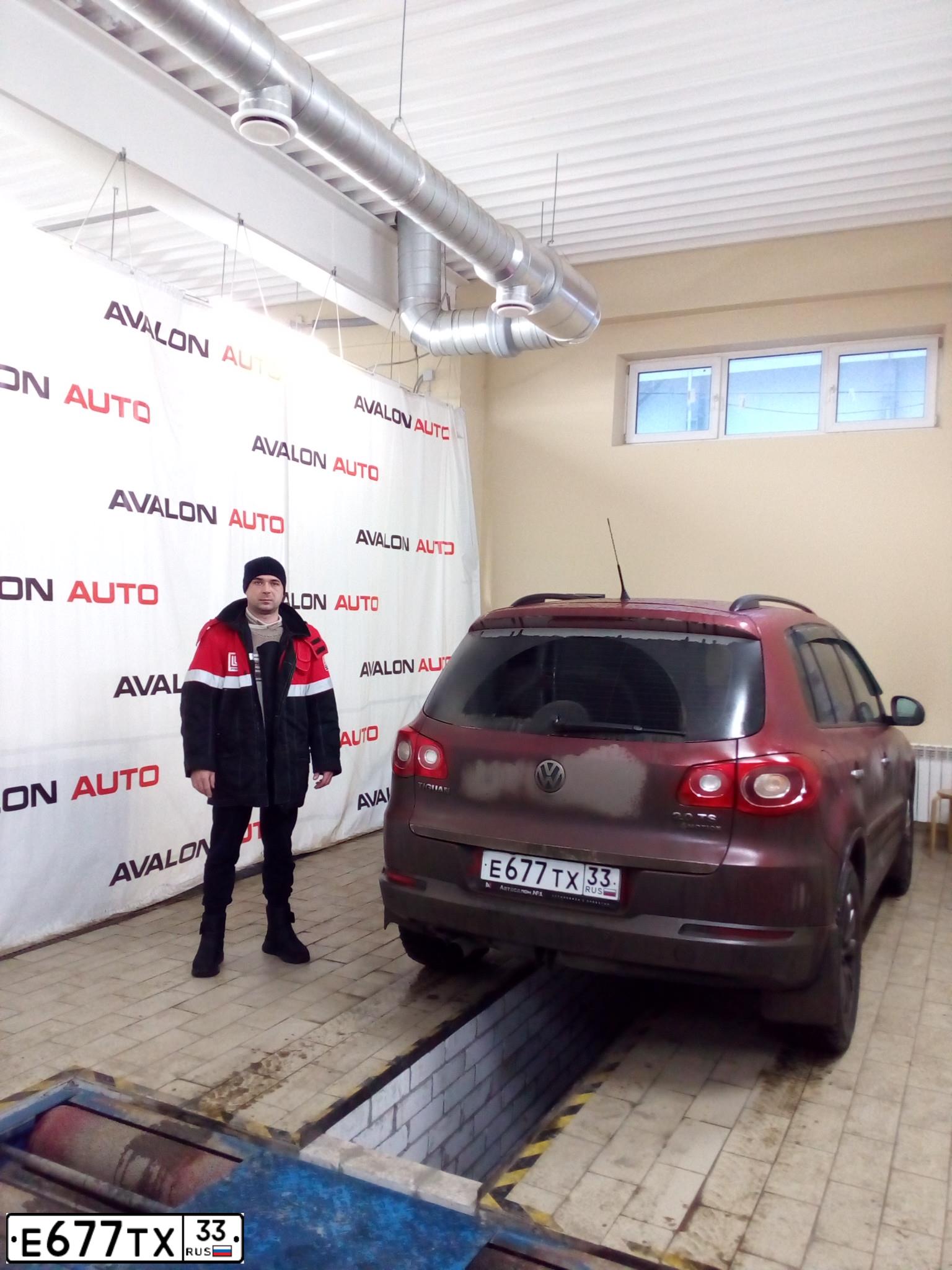 Фото автомобиля VOLKSWAGEN TIGUAN, 2011 — госномер Х632МВ152