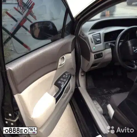 Фото автомобиля HONDA CIVIC, 2009 — госномер О888ЕО161. Цвет: СЕРЫЙ