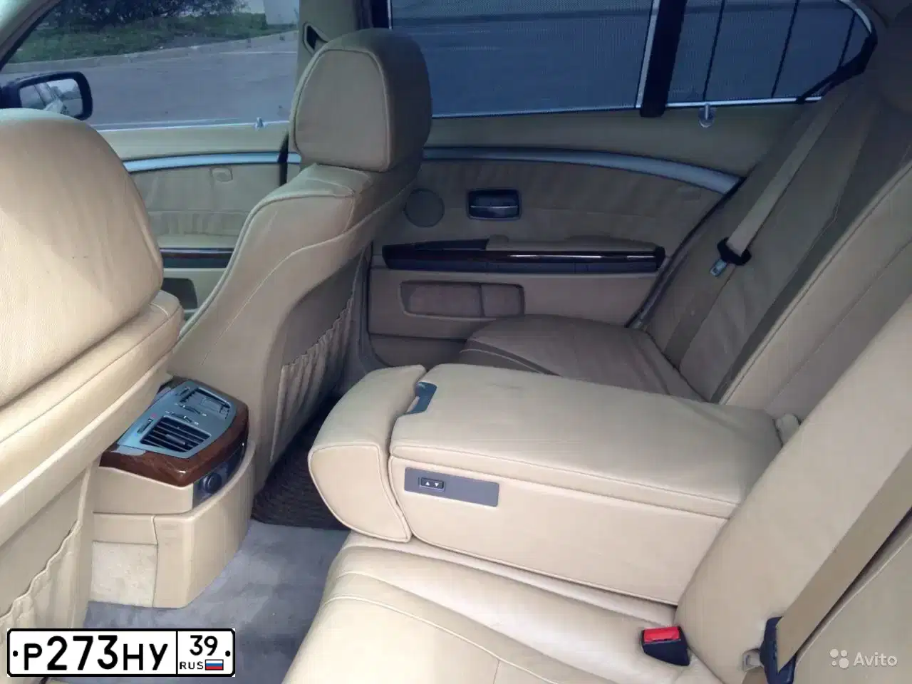Фото автомобиля БМВ735, 2002 — госномер Н717НН47. Цвет: ЧЕРНЫЙ
