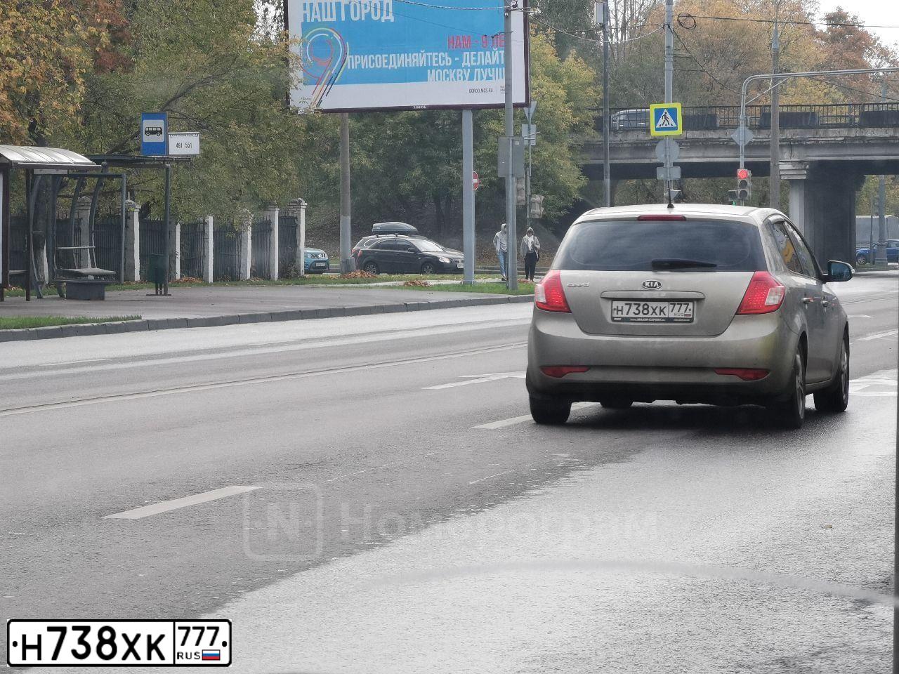 Фото автомобиля KIA CEE'D, 2010 — госномер К701ХТ790. Цвет: Серебристый