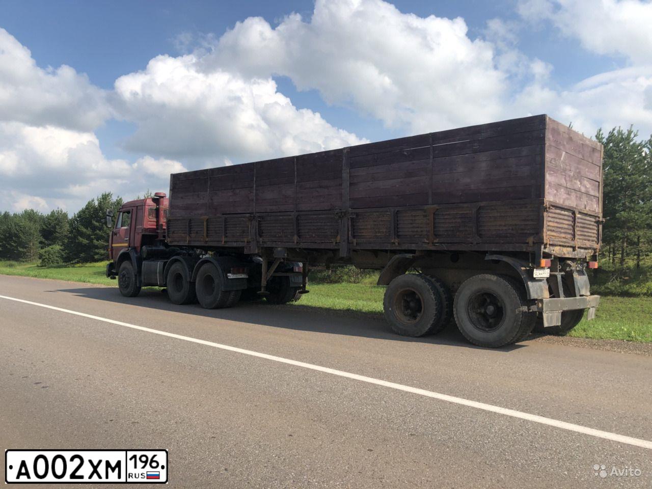 Фото автомобиля KAMAZ 54115 /6X4/, 2007 — госномер А002ХМ196. Цвет: Красный