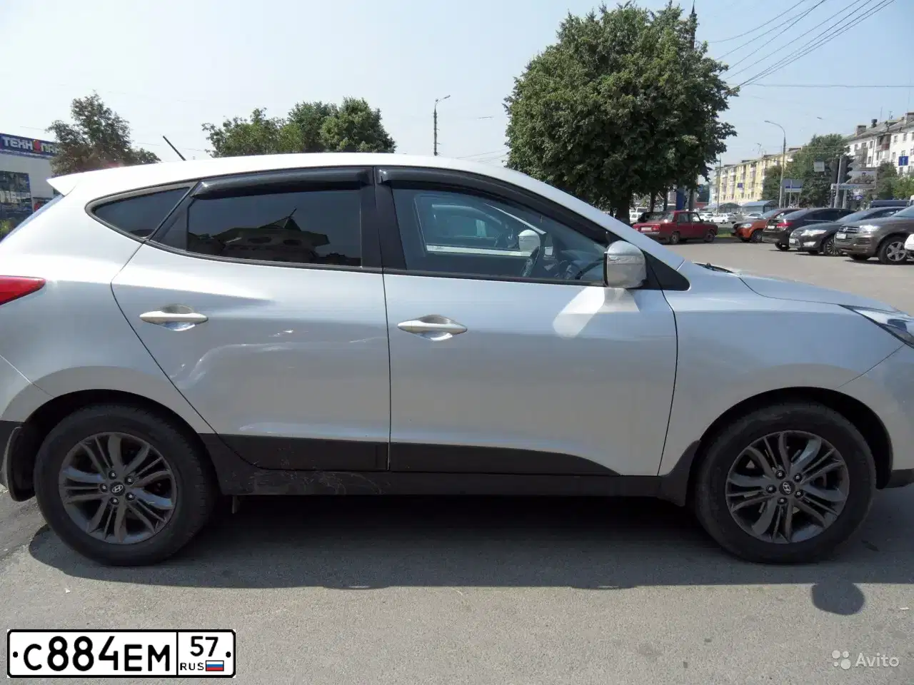 Фото автомобиля HYUNDAI IX35, 2014 — госномер Р940РК57. Цвет: СЕРЕБРИСТЫЙ