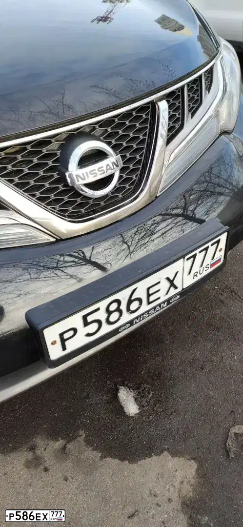 Фото автомобиля NISSAN MURANO, 2013 — госномер А815ЕО323. Цвет: ЧЕРНЫЙ