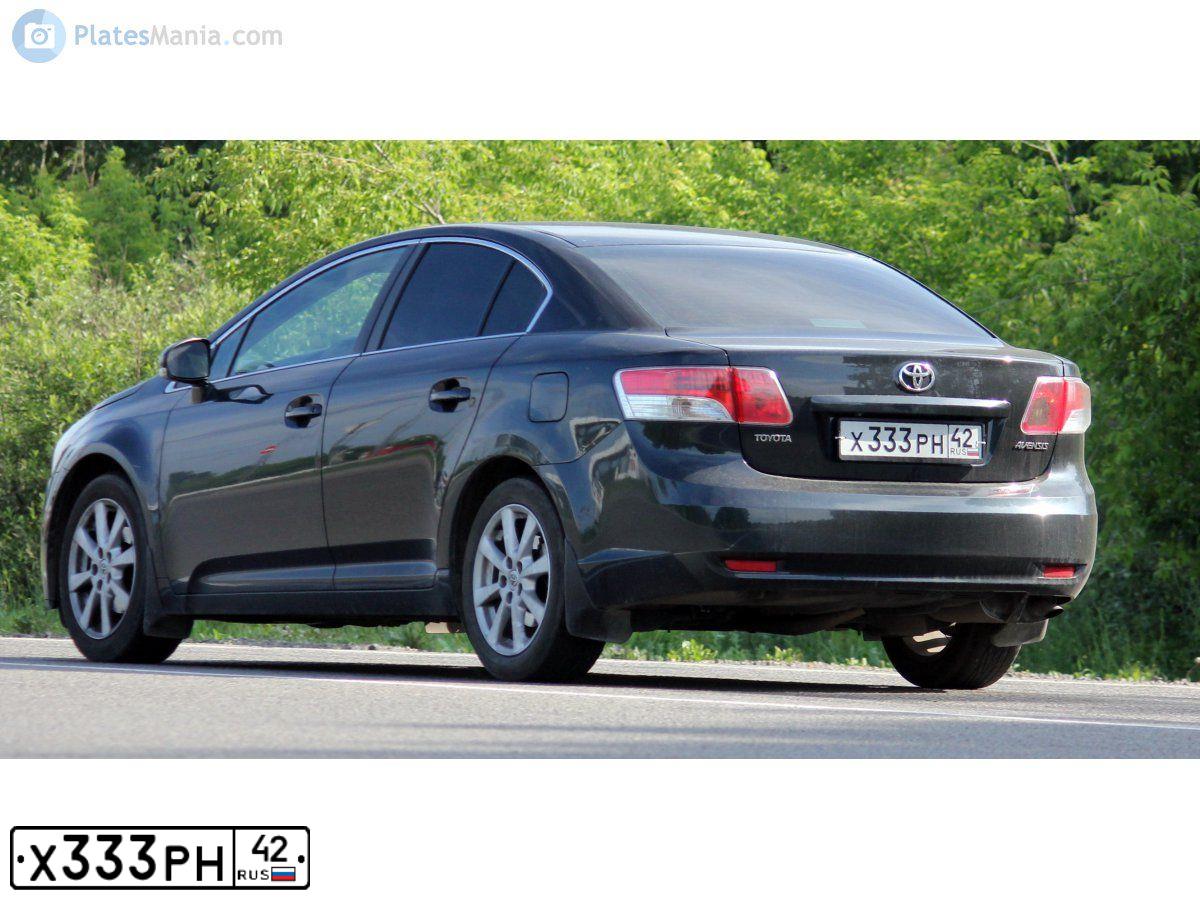 Фото автомобиля TOYOTA AVENSIS, 2011 — госномер Е017ВВ122. Цвет: ТЕМНО-СЕРЫЙ