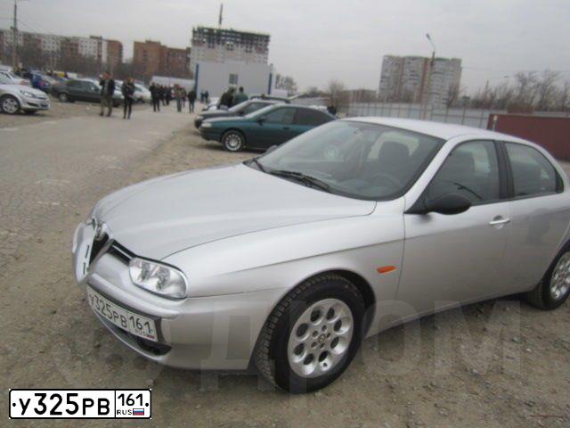 Фото автомобиля ALFAROMEO ALFA 156, 2000 — госномер У325РВ161. Цвет: СЕРЕБРИСТЫЙ