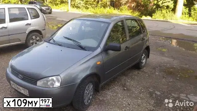 Фото автомобиля LADA KALINA, 2011 — госномер К220АР126. Цвет: Темно-серый металлик
