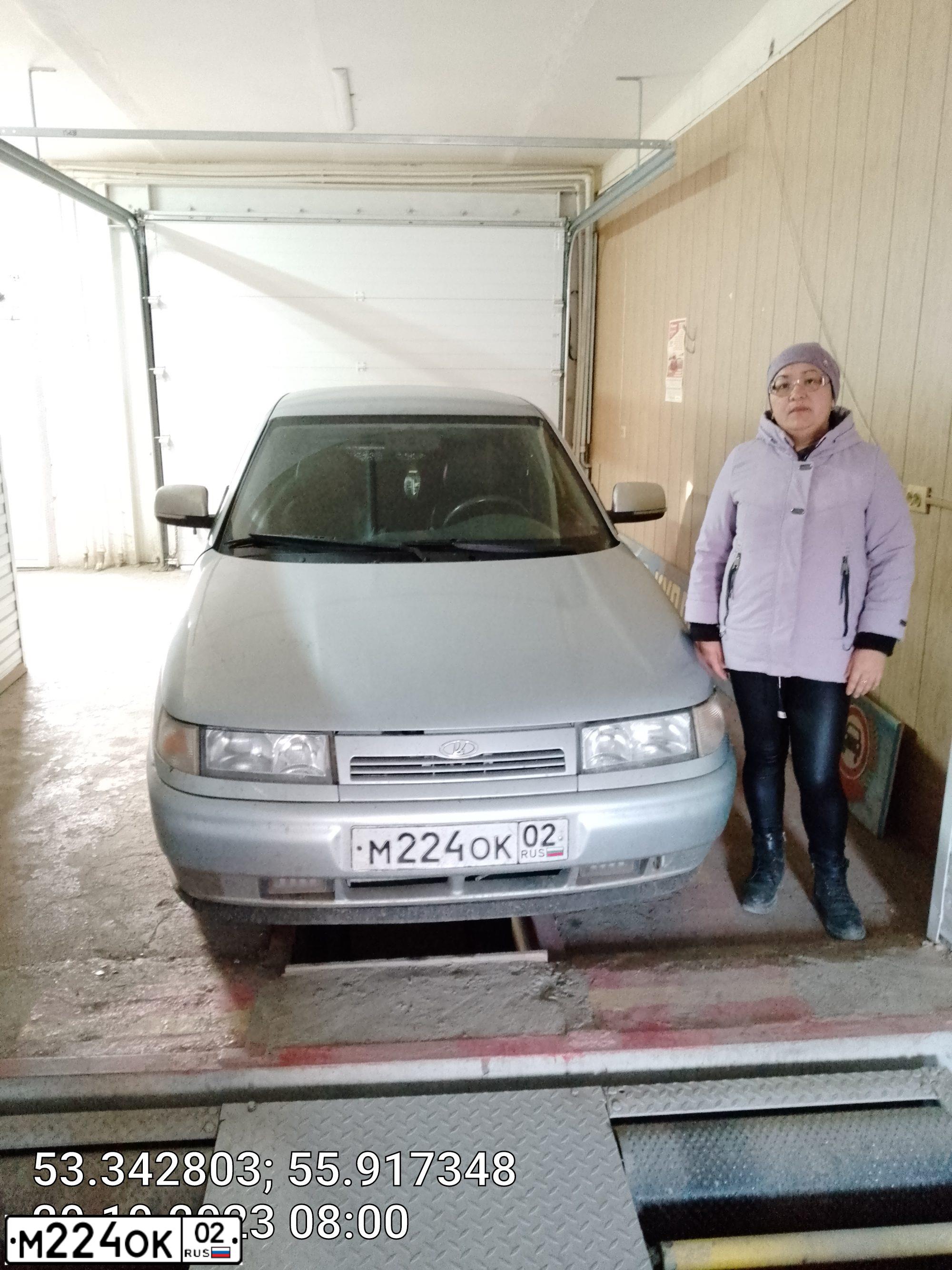 Фото автомобиля LADA 2112, 2007 — госномер М589УТ702. Цвет: СЕРЕБРИСТО-ГОЛУБОЙ