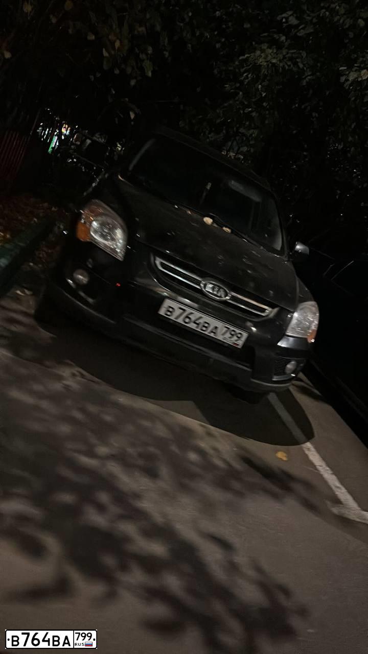 Фото автомобиля KIA SPORTAGE, 2009 — госномер О037ОН32