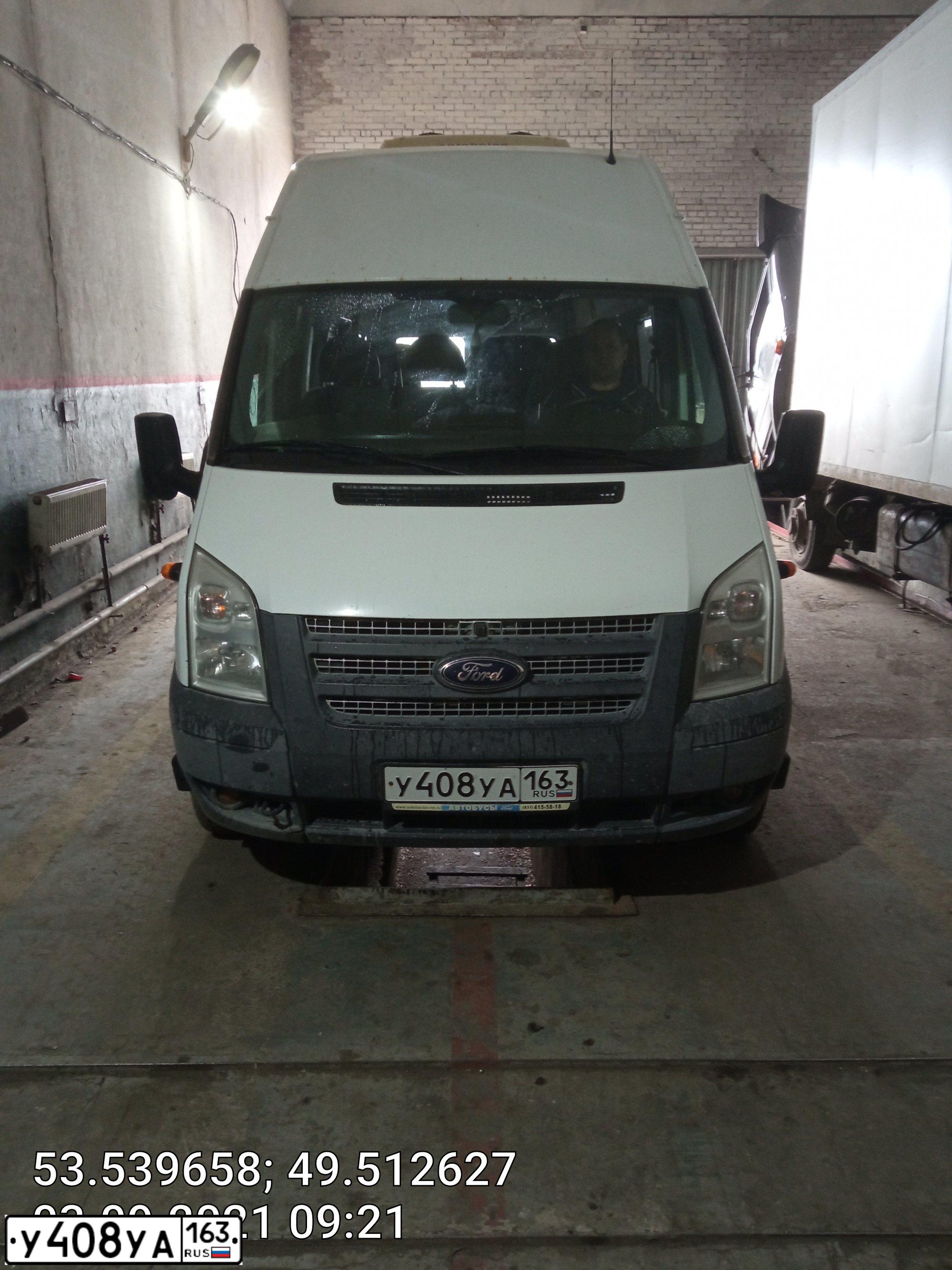 Фото автомобиля FORD TRANSIT, 2013 — госномер Р162РК790