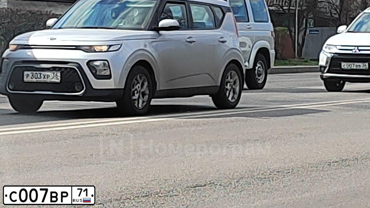 Фото автомобиля MERCEDES GLK-KLASSE, 2014 — госномер С007ВР71. Цвет: БЕЛЫЙ