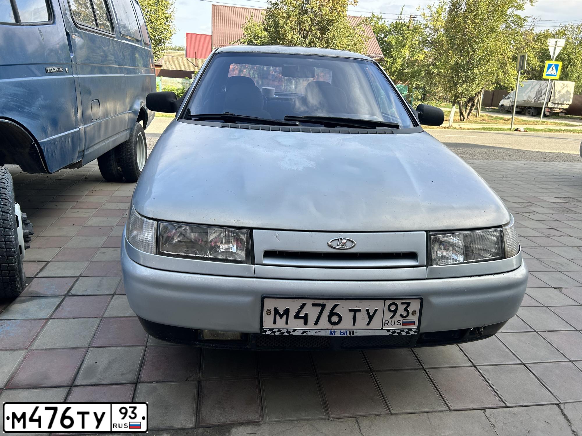 Фото автомобиля LADA 2110, 2001 — госномер М476ТУ93. Цвет: СЕРЕБРИСТО-ГОЛУБОЙ