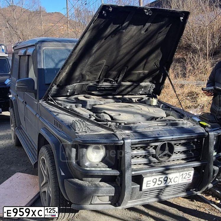 Фото автомобиля MERCEDES-BENZ G500, 2011 — госномер С063УУ05
