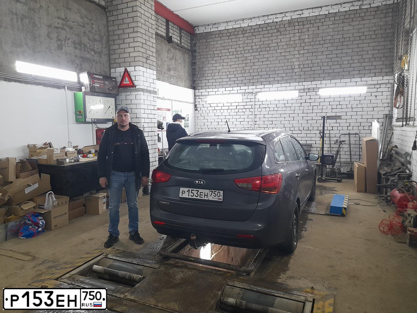 Фото автомобиля KIA CEED, 2014 — госномер К672ЕХ76