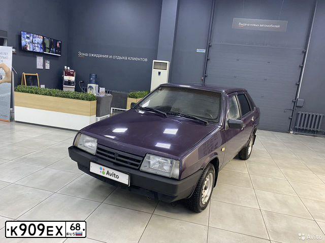 Фото автомобиля LADA 2109 SAMARA, 1998 — госномер К909ЕХ68. Цвет: ФИОЛЕТОВЫЙ