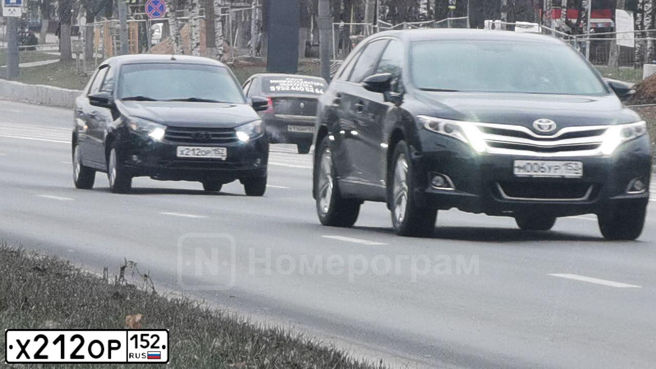 Фото автомобиля LADA GRANTA 219140, 2023 — госномер Х212ОР152. Цвет: ЧЕРНЫЙ