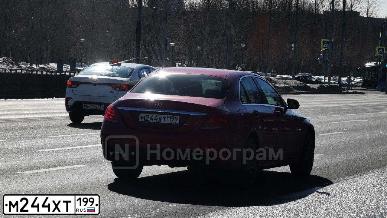 Фото автомобиля MAZDA 6, 2008 — госномер М244ХТ199. Цвет: ТЕМНО-СИНИЙ
