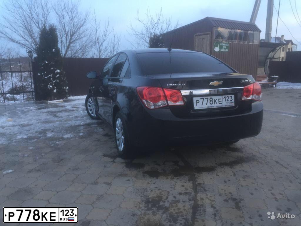 Фото автомобиля CHEVROLET CRUZE, 2012 — госномер В665МУ09