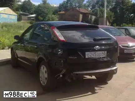 Фото автомобиля OPEL ASTRA, 2010 — госномер Н306КН181. Цвет: Красный