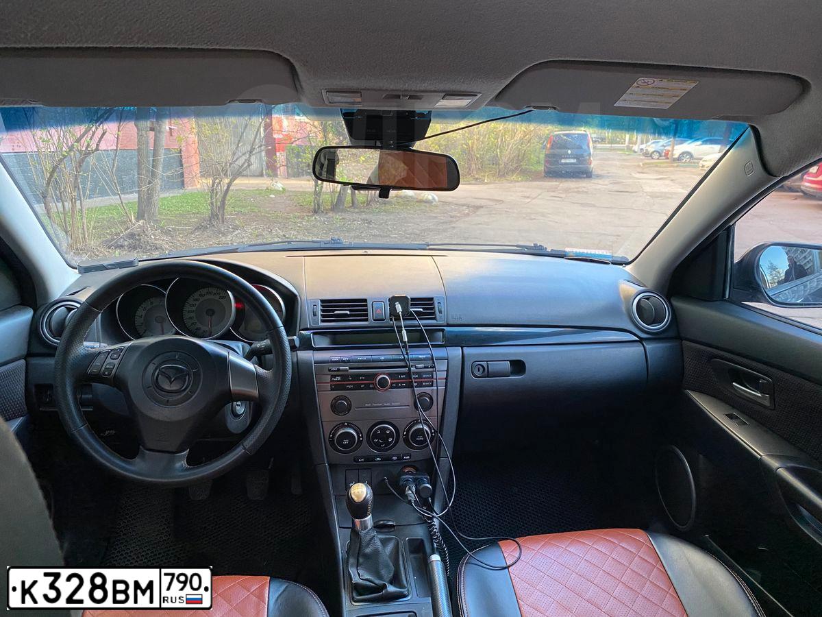Фото автомобиля MAZDA 3, 2006 — госномер В784АН799. Цвет: ТЕМНО-СЕРЫЙ