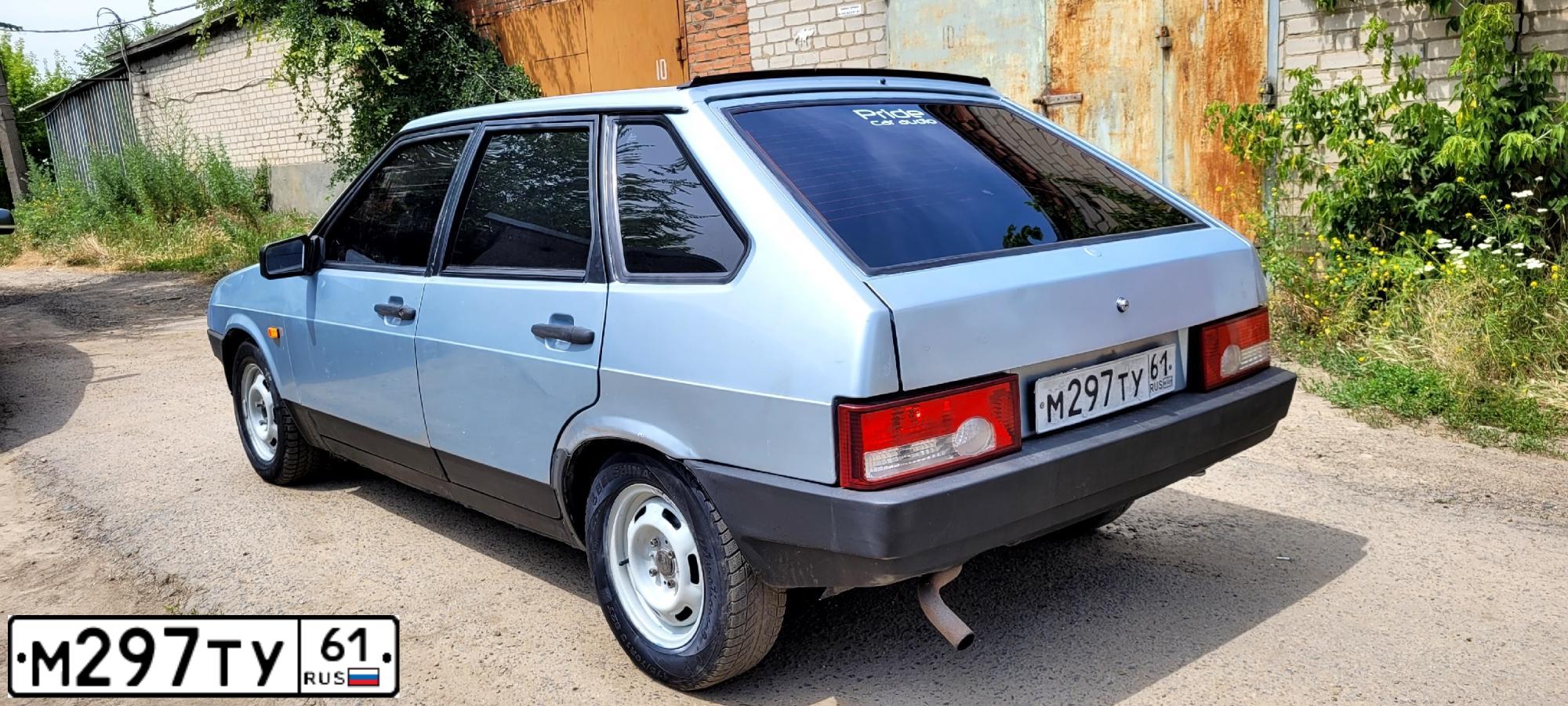 Фото автомобиля LADA 2109 SAMARA, 2002 — госномер К817СВ193. Цвет: СЕРЕБРИСТО-ГОЛУБОЙ