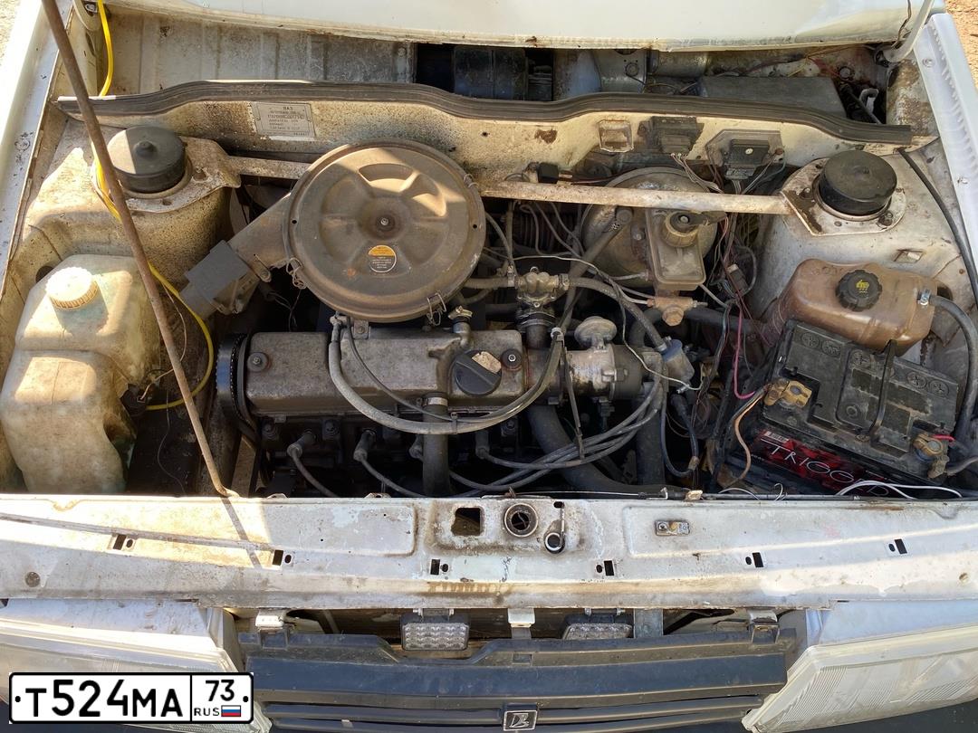 Фото автомобиля LADA 2108 SAMARA, 1986 — госномер Т524МА73. Цвет: Белый