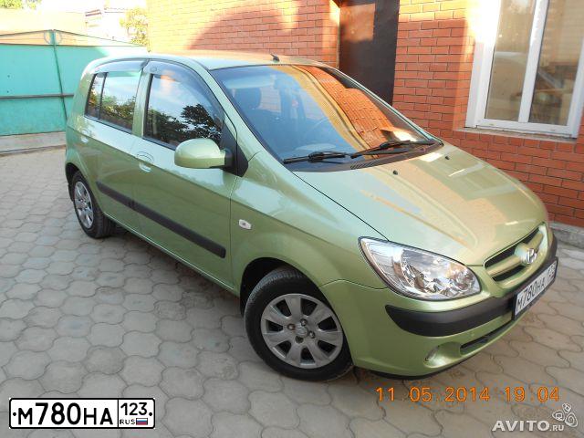 Фото автомобиля HYUNDAI GETZ, 2007 — госномер О945АК196. Цвет: СВЕТЛО-ЗЕЛЕНЫЙ