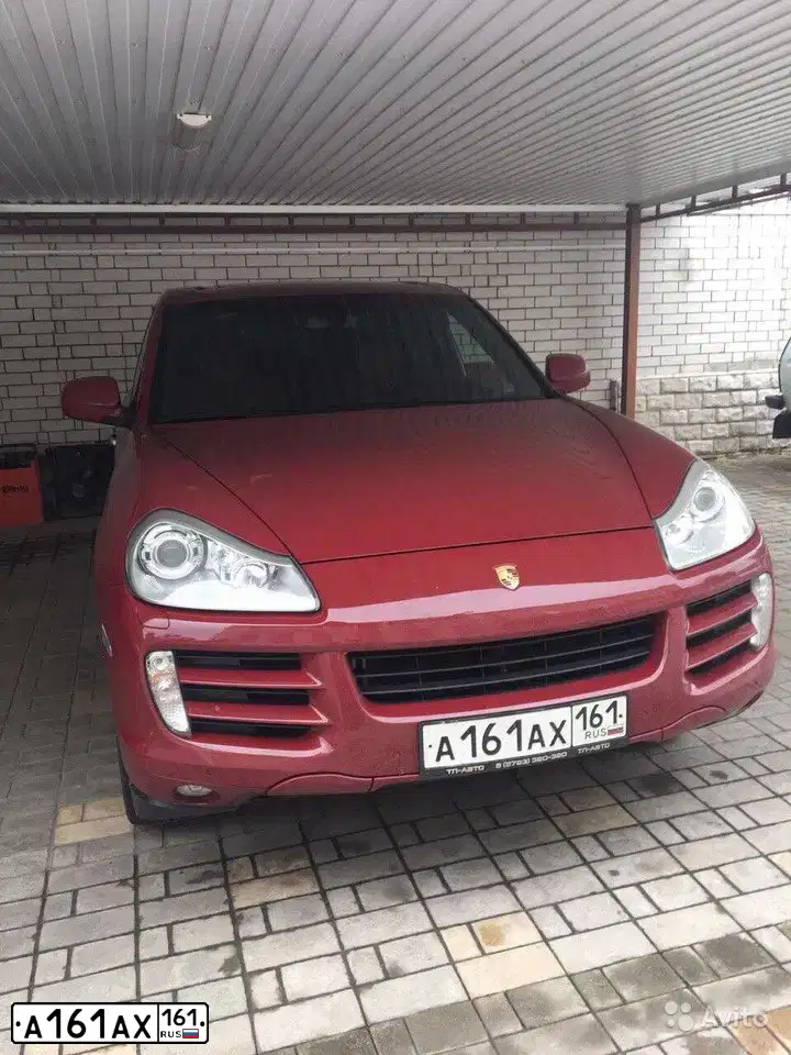 Фото автомобиля PORSCHE, 2008 — госномер А161АХ161