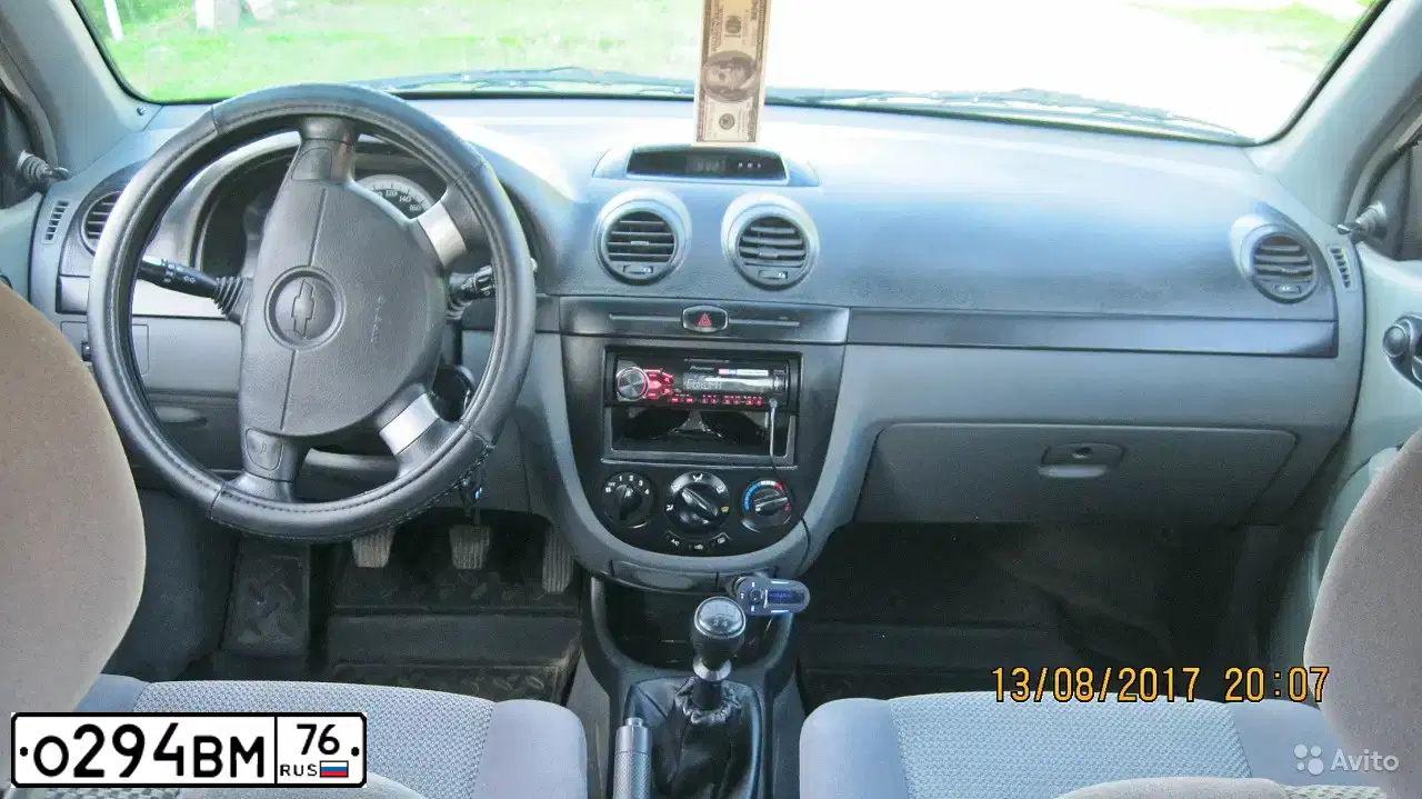 Фото автомобиля CHEVROLET LACETTI, 2009 — госномер О294ВМ76. Цвет: СЕРЫЙ