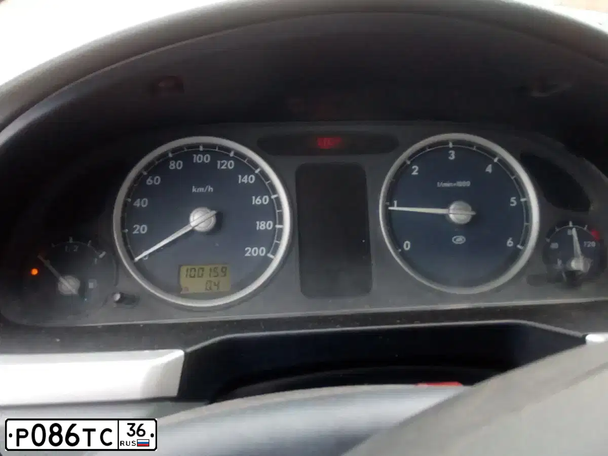Фото автомобиля GAZ 3302 EL, 2011 — госномер Р086ТС36. Цвет: Белый