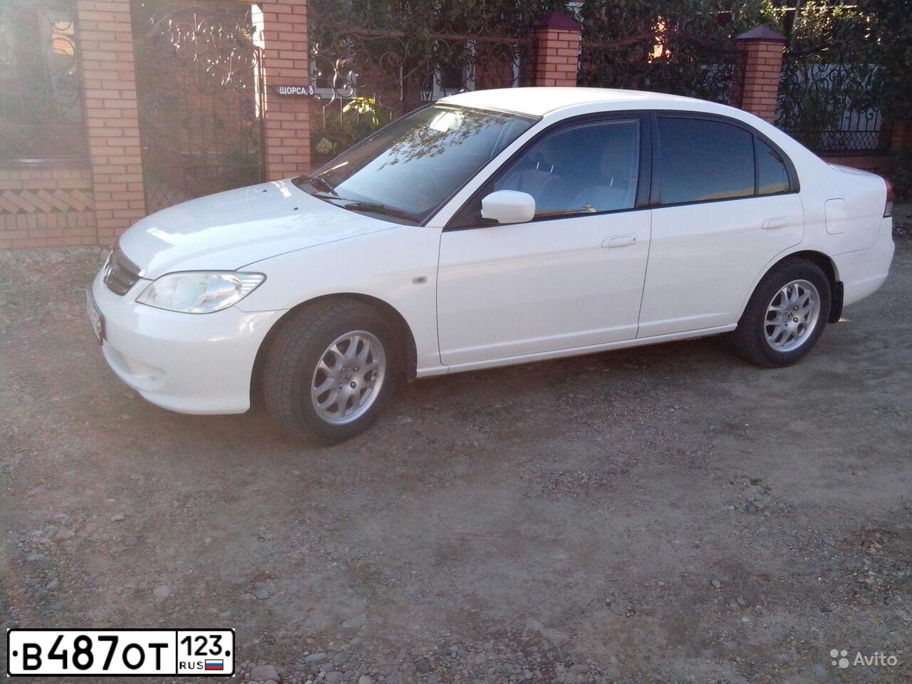 Фото автомобиля HONDA CIVIC FERIO, 2005 — госномер Е006РВ93