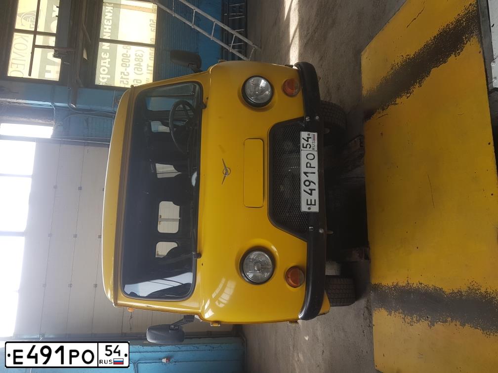 Фото автомобиля UAZ 3741, 2006 — госномер Е491РО54. Цвет: БЕЛАЯ НОЧЬ