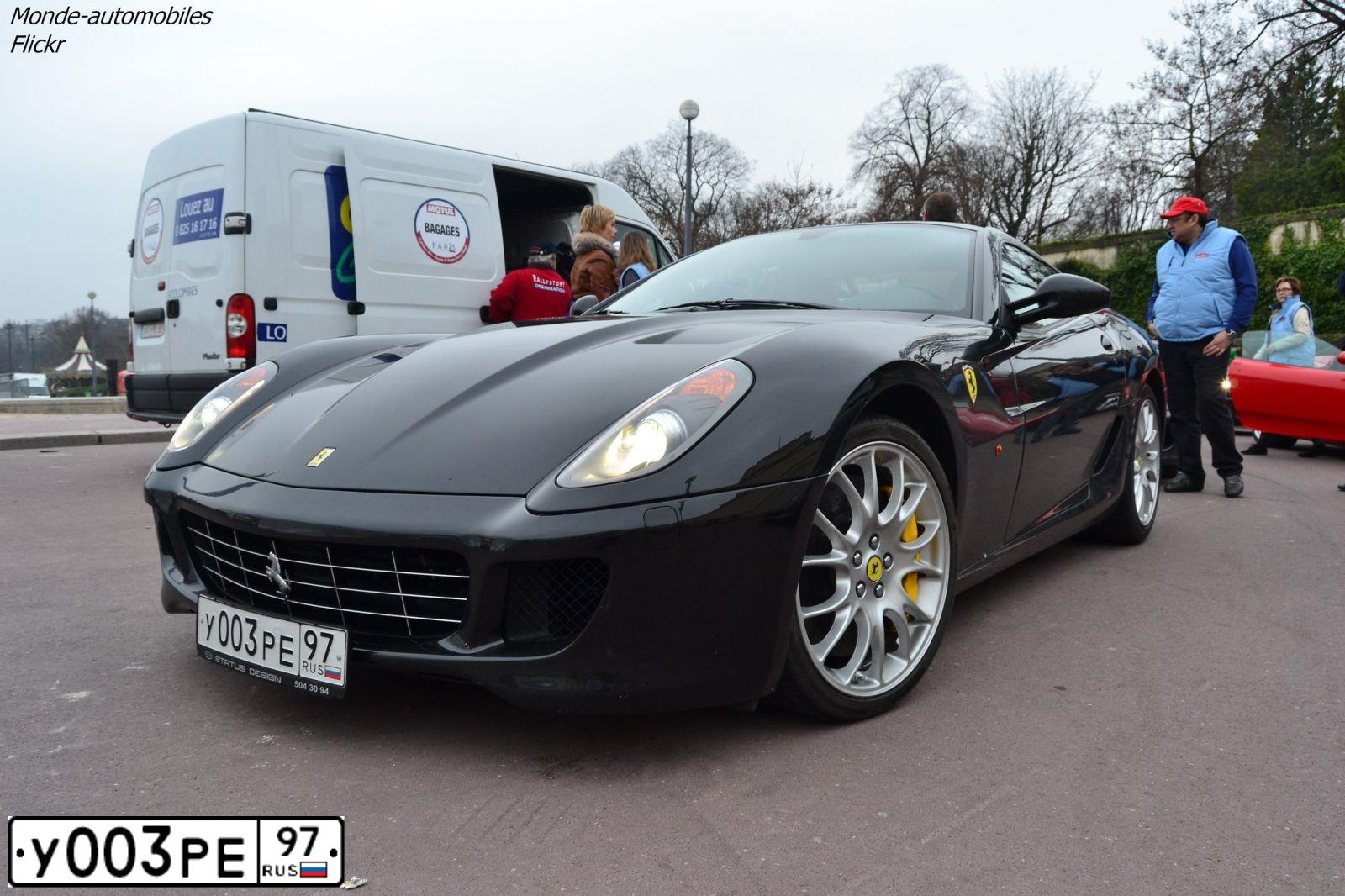 Фото автомобиля FERRARI F 599, 2007 — госномер У003РЕ97
