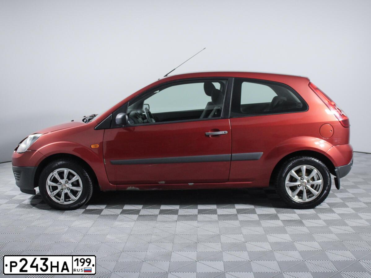 Фото автомобиля FORD FIESTA, 2008 — госномер Н285КТ21